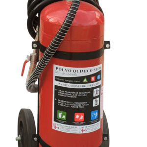 Carro extintor PQS 25kg